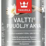 Nowy, ekologiczny olej do drewna Tikkurila Valtti Wood Oil Akva