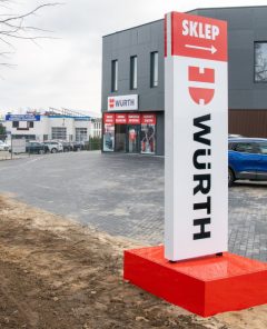 Lublin - nowy sklep Wurth Polska